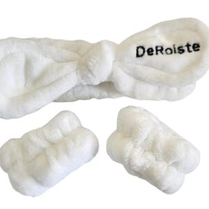 Deroiste Skincare Head Band & Wrist Band Set
